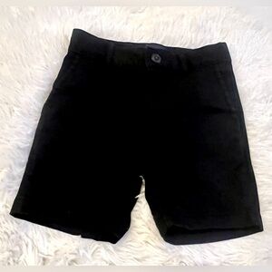PLACE 4 Black Boys Shorts Kids Adjustable Button/Zip
